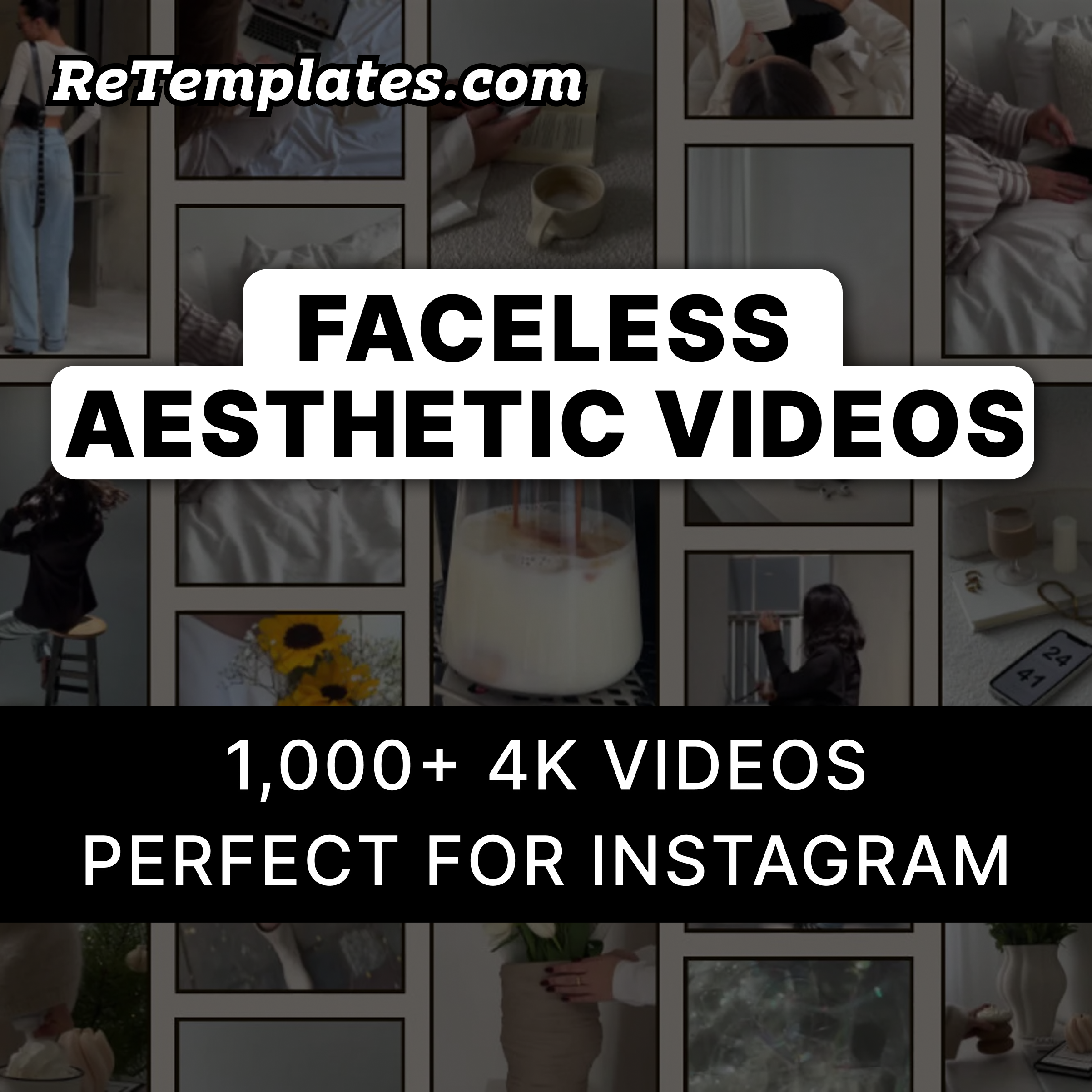 Aestetic Faceless Videos (1,000+)